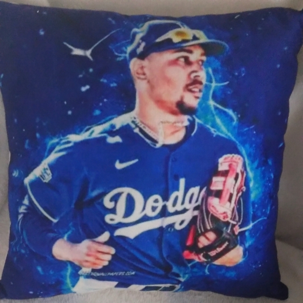 Dodgers pillow